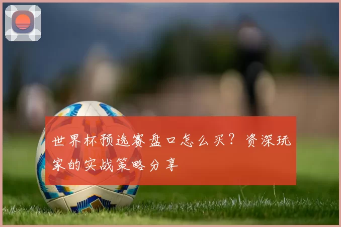 世界杯预选赛盘口怎么买?资深玩家的实战策略分享